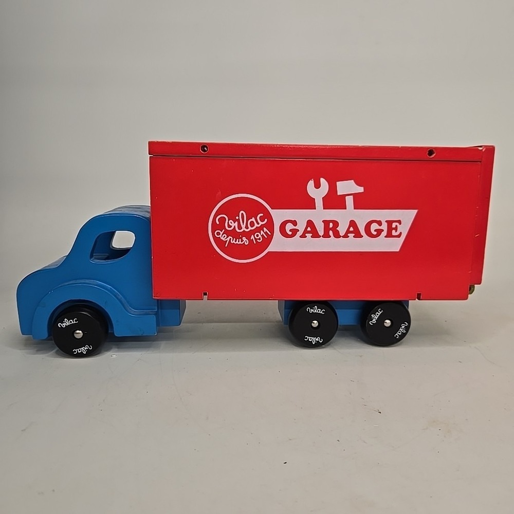 VILAC TOY WOODEN BOX TRUCK Vilac Garage‎